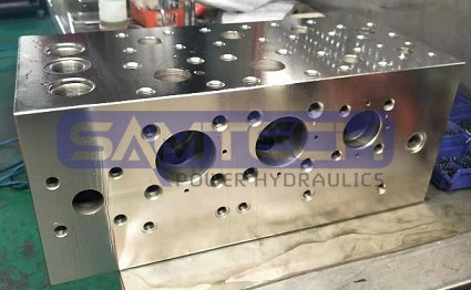 非標(biāo)油路塊，森特克定制加工